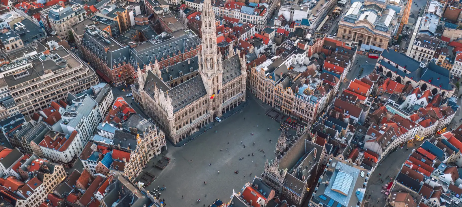 Zones d’intervention à Bruxelles et alentours